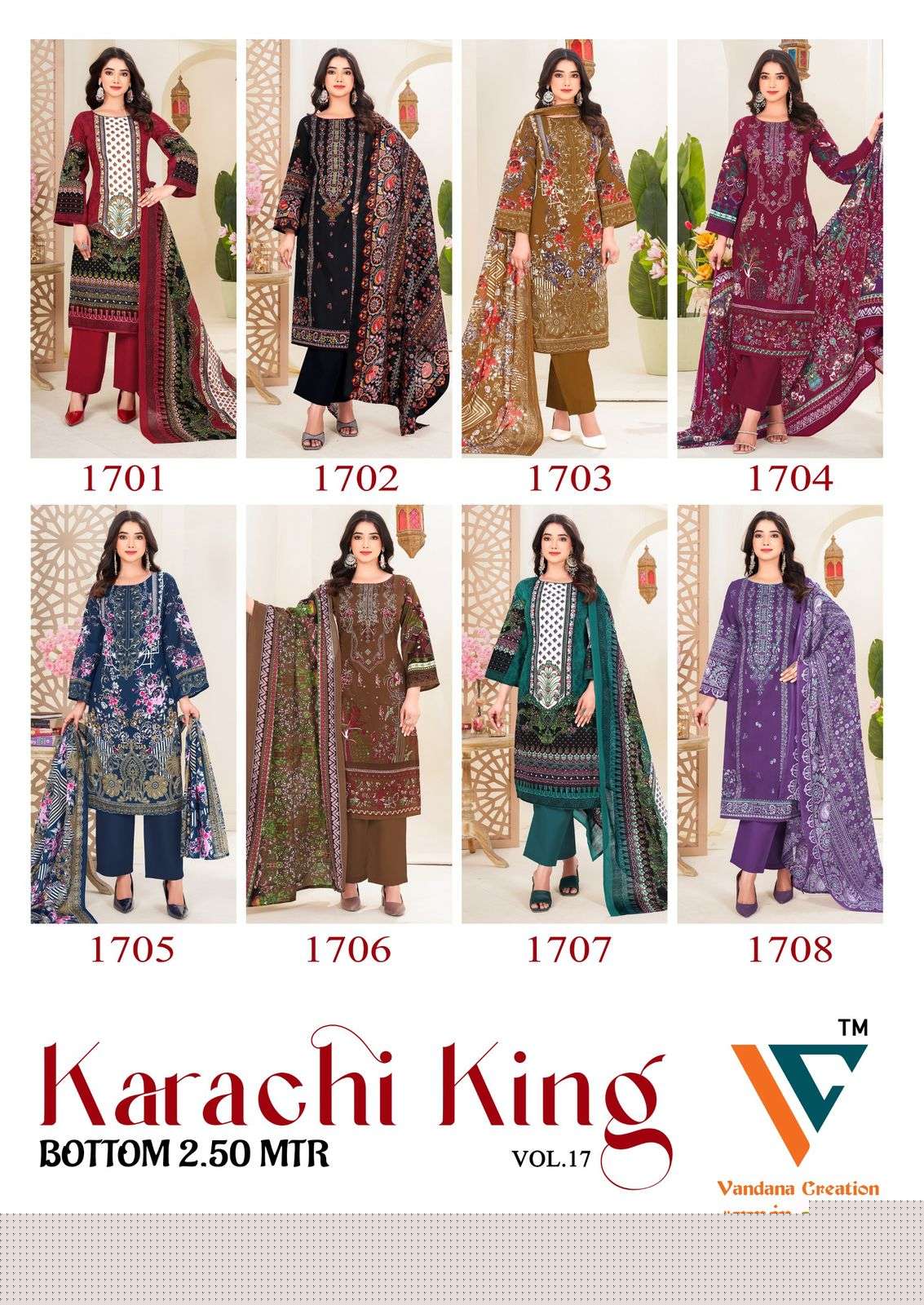 Karachi-king-Vol-17-Vandana-creation-Asliwholesale-Catalogue