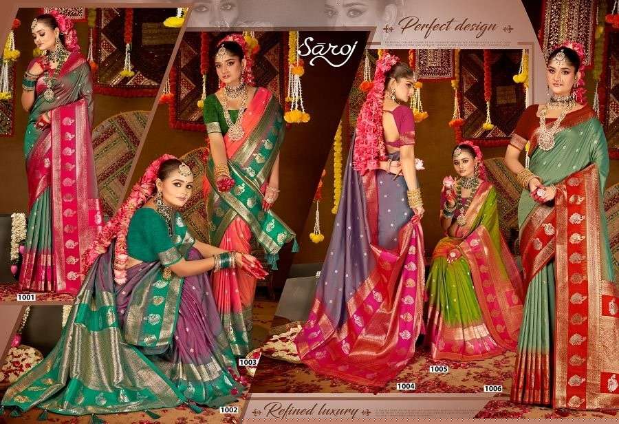 Laxmipujan-Silk-Vol-3-Saroj-Asliwholesale-z-Catalogue