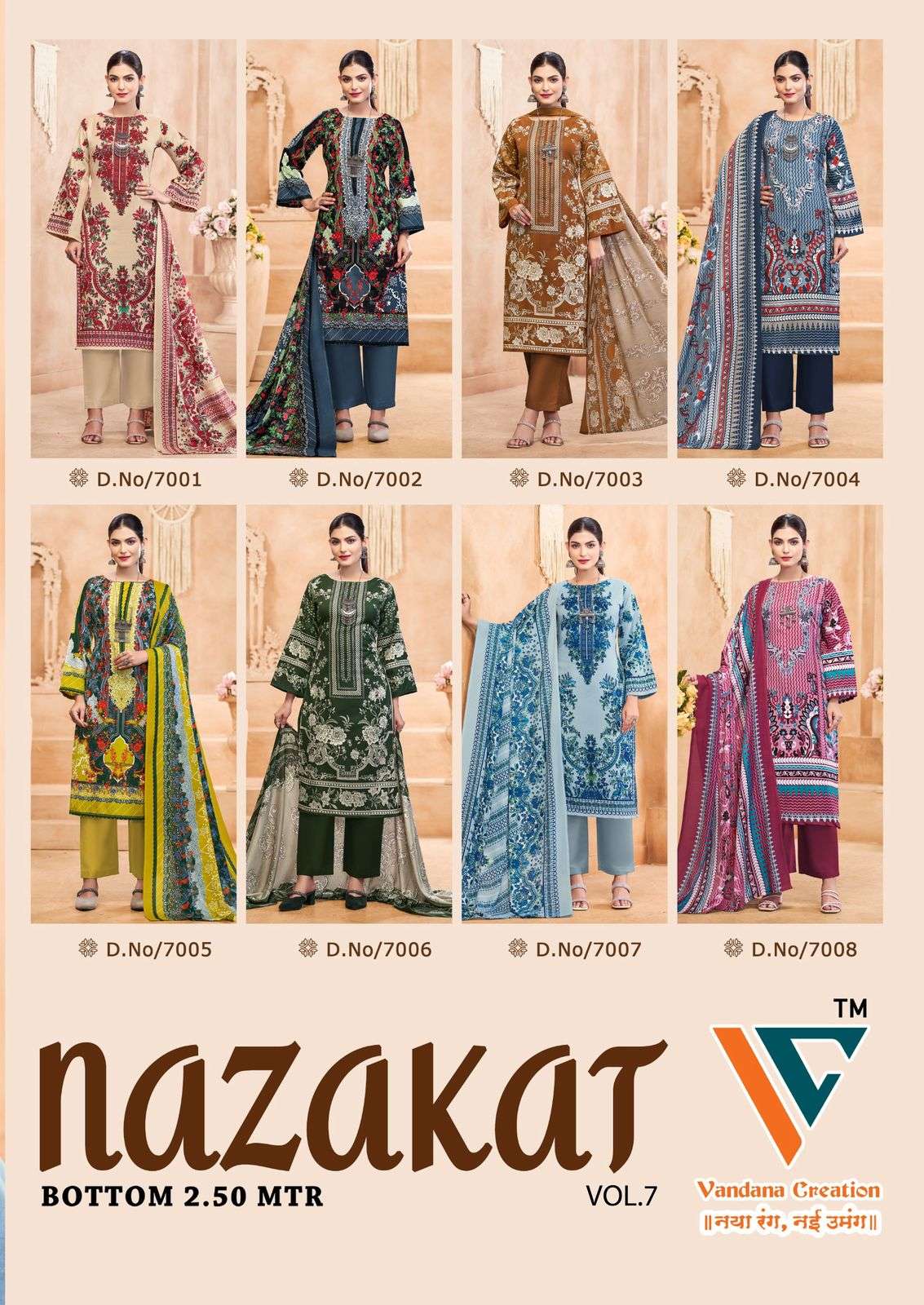 Nazakat-Vol-07-Vandana-Fashion-Asliwholesale-z-Catalogue