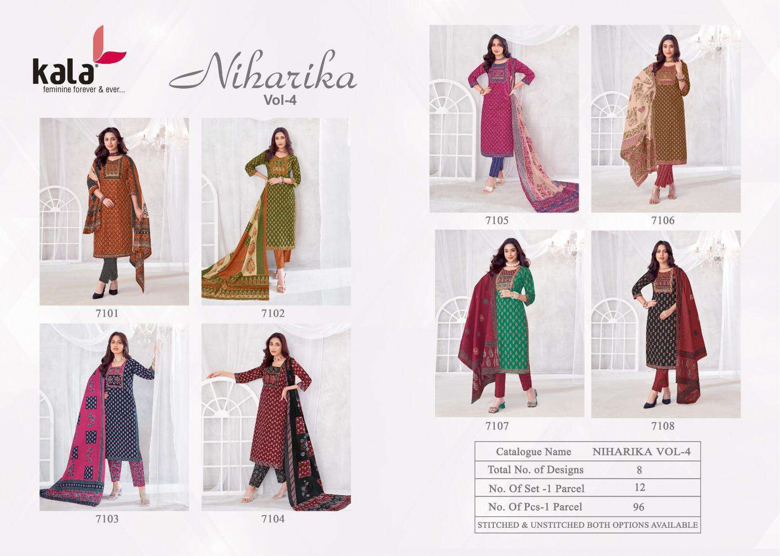 Niharika-Vol-4-Kala-Asliwholesale-z-Catalogue