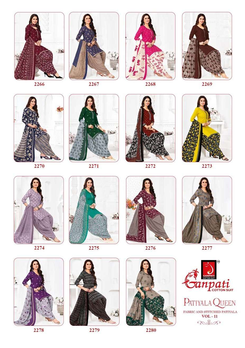 Patiyala-Queen-Vol-11-Ganpati-Asliwholesale-z-Catalogue