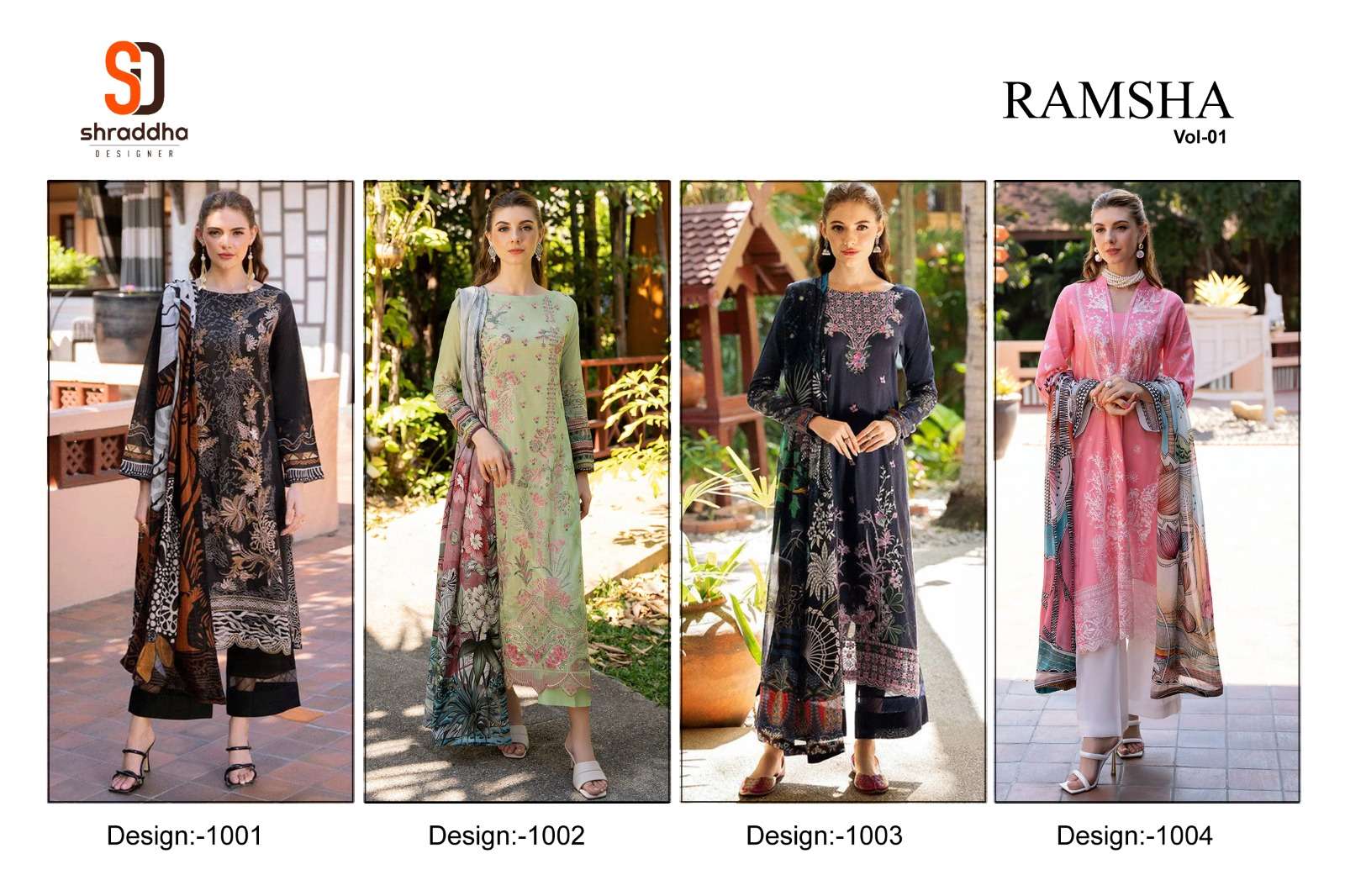 Ramsha-Vol-1-Shraddha-Designer-Asliwholesale-z-Catalogue