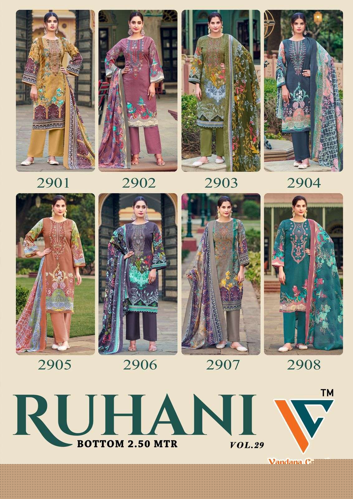 Ruhani-Vol-29-Vandana-creation-Asliwholesale-Catalogue