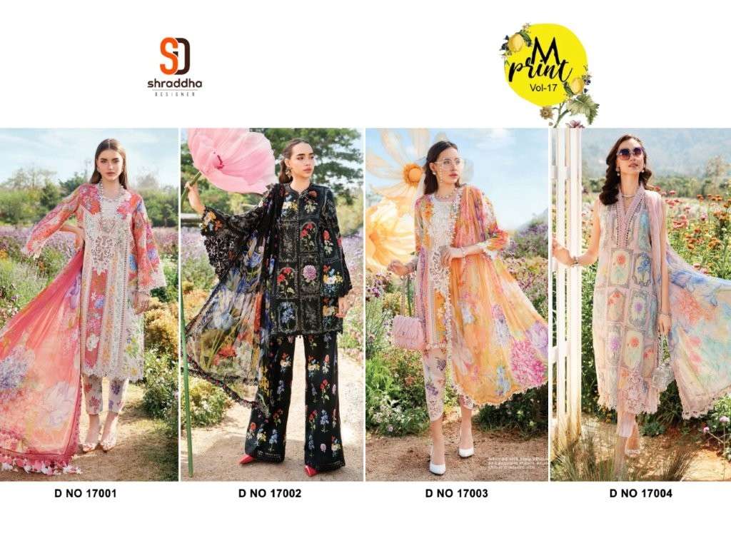 M.Prints-Vol-17-Shraddha-Designer-Asliwholesale-z-Catalogue