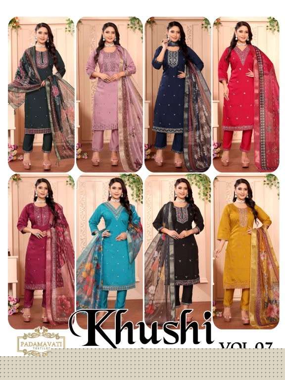 Padmavati-Textile-khushi-Vol-7-Asliwholesale-z-Catalogue