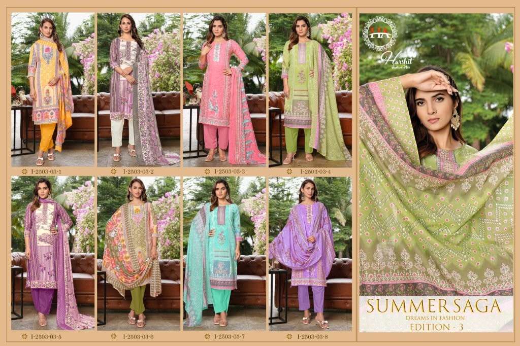 Summer-Saga-Vol-03-Harshit-Fashion-Hub-Asliwholesale-z-Catalogue