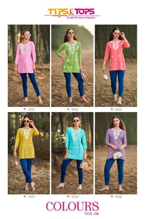 Colours-Vol-06-Tips-And-Tops-Asliwholesale-z-Catalogue