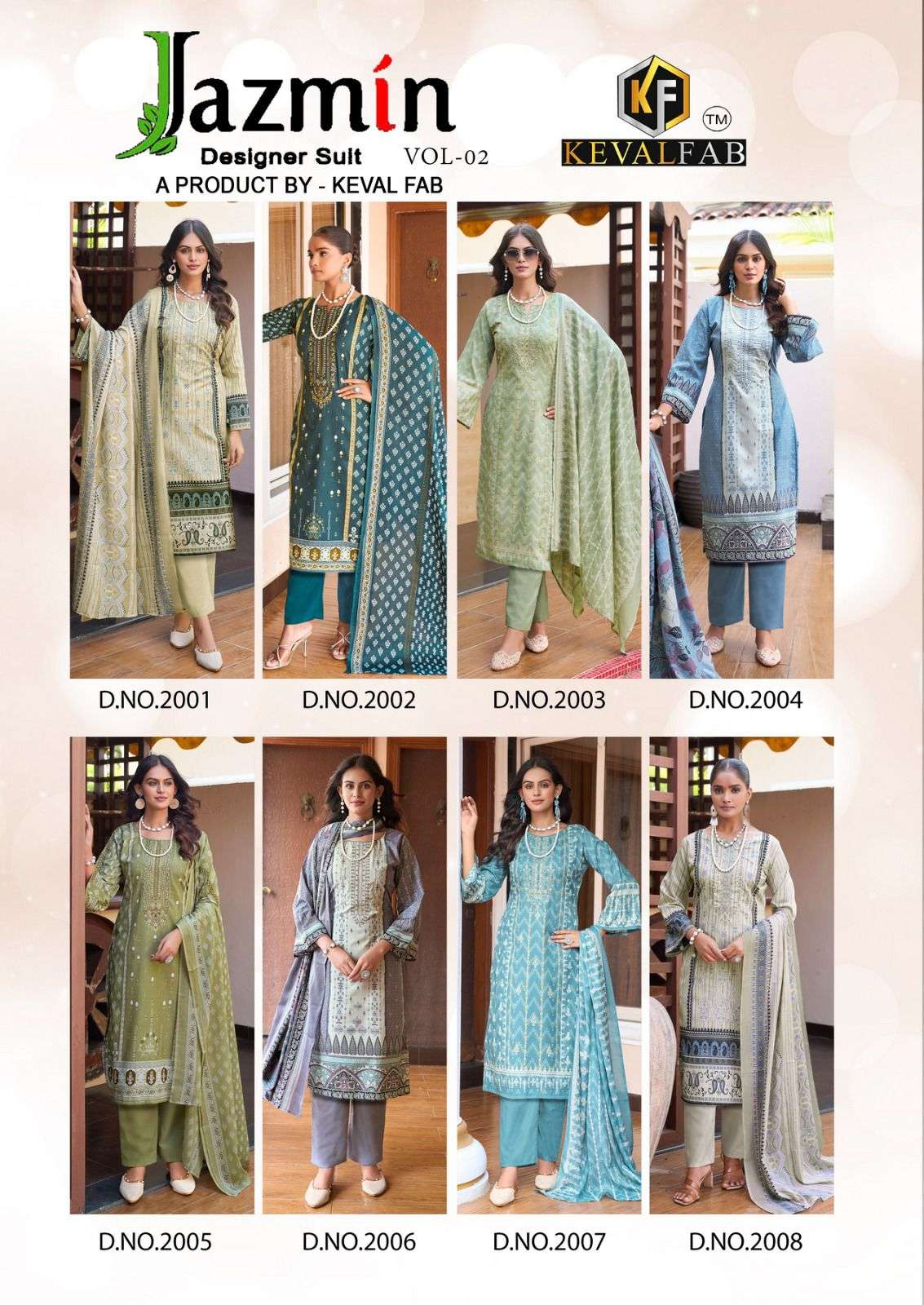 Jazmin-Vol-02-Keval-Fab-Asliwholesale-z-Catalogue