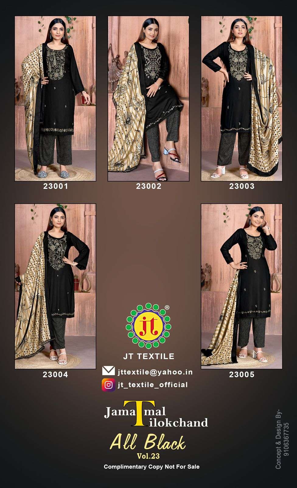 Jt-Textlie-All-Black-Asliwholesale-z-Catalogue