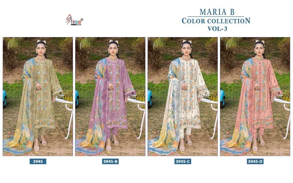 Maria-B-Lawn-Collection-Vol-03-Shree-Fab-Asliwholesale-3945-z-Catalogue