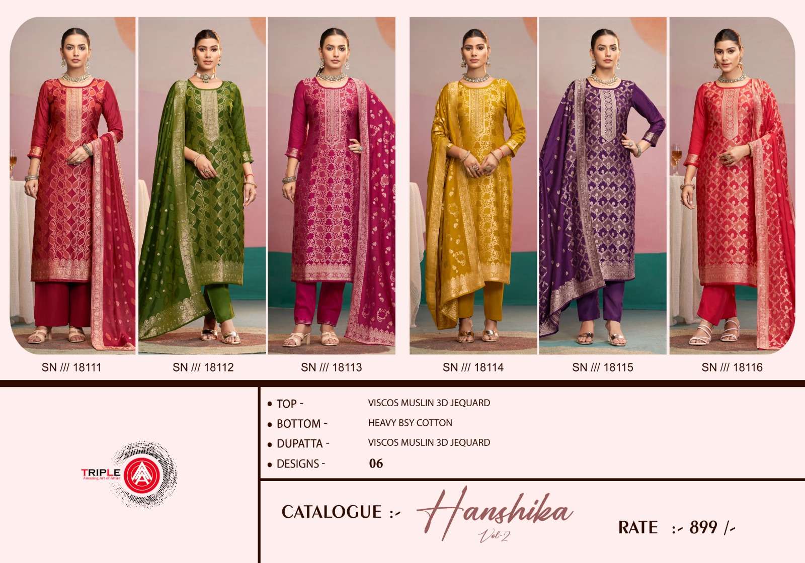 Tripple-A-Hanshika-Vol-02-Asliwholesale-z-Catalogue