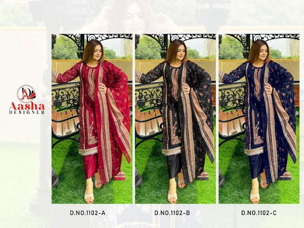 Aasha-Designer-1102-Asliwholesale-z-Catalogue