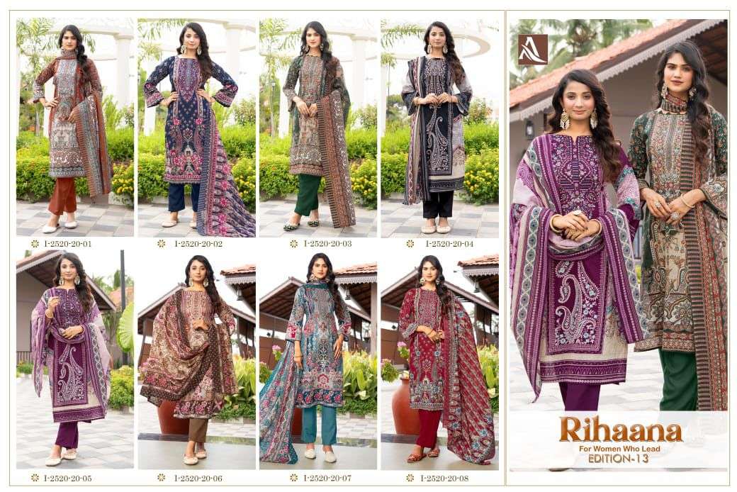 Alok-Suit-Rihaana-Vol-13-Asliwholesale-z-Catalogue