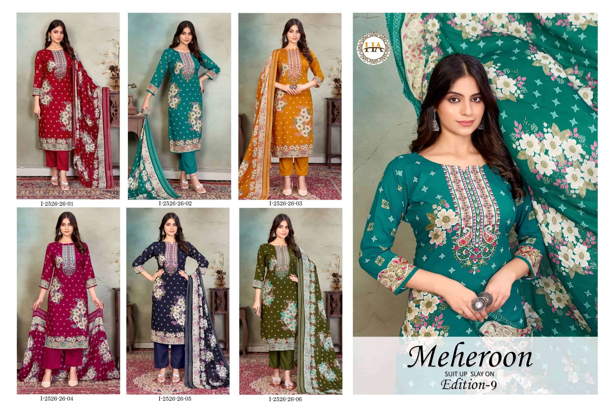 Harshit-Fashion-Meheroon-Vol-09-Asliwholesale-z-Catalogue