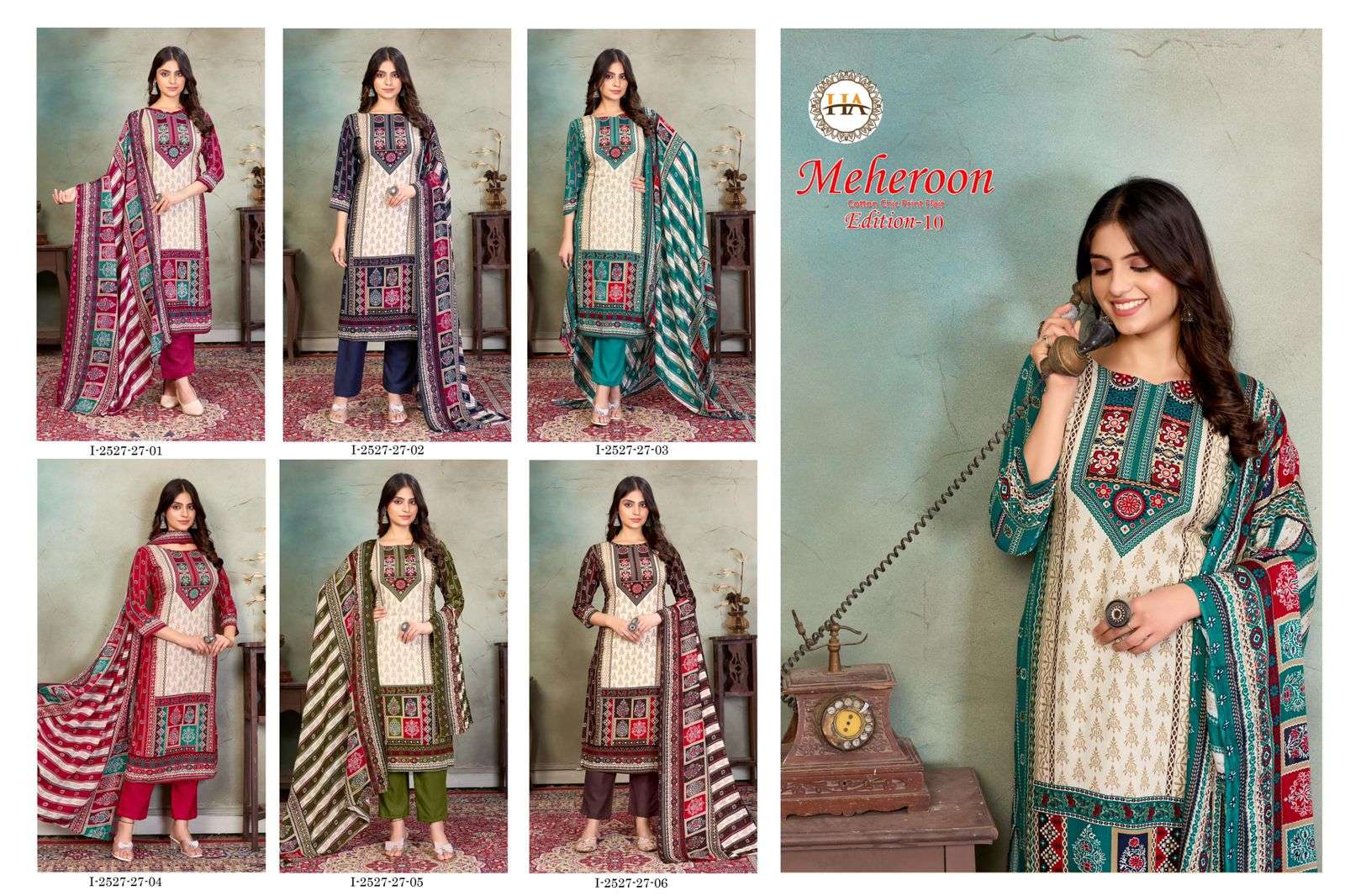 Meheroon-Vol-10-Harshit-Fashion-Hub-Asliwholesale-z-Catalogue