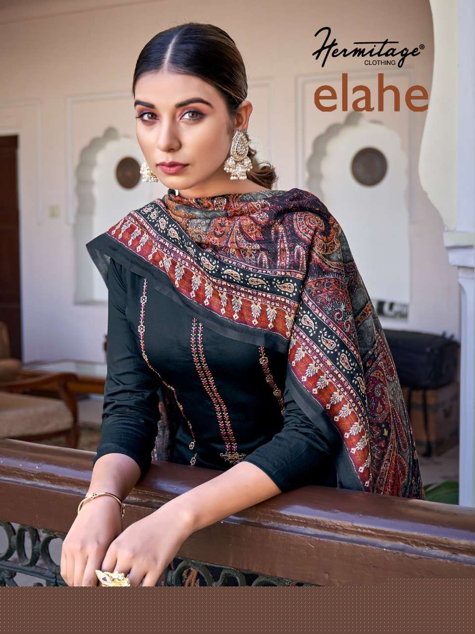 ELAHE BY HERMITAGE CLOTHING 1001 TO 1008 SERIES VISCOSE JAM SATIN DRESSES