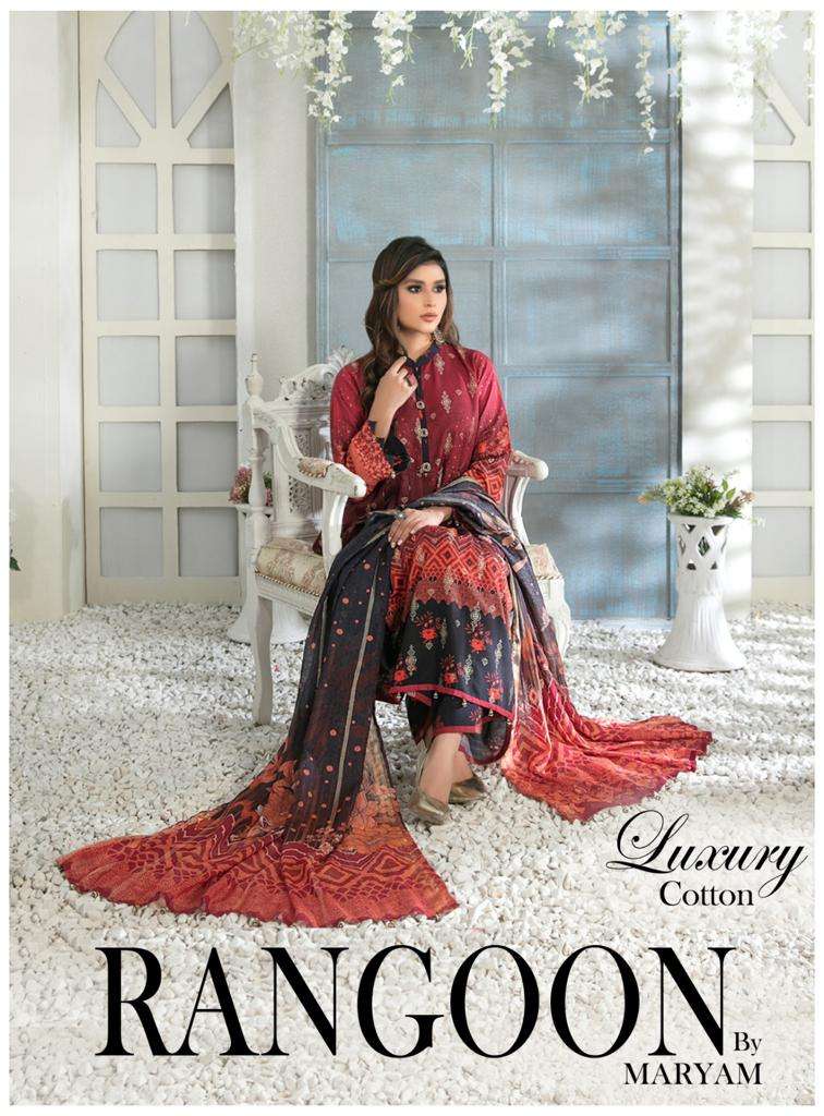 LUXURY COTTON BY RANGOON 1001 TO 1010 SERIES COTTON PRINT DRESSES