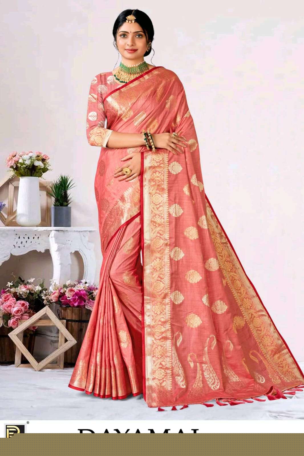 DAYAMAI BY RONISHA FASHION DESIGNER BANARASI SILK SAREES