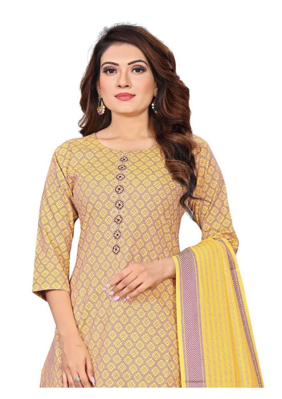 KT-504 HIT DESIGN BY INDIAN WOMEN DESIGNER COTTON STITCHED DRESS