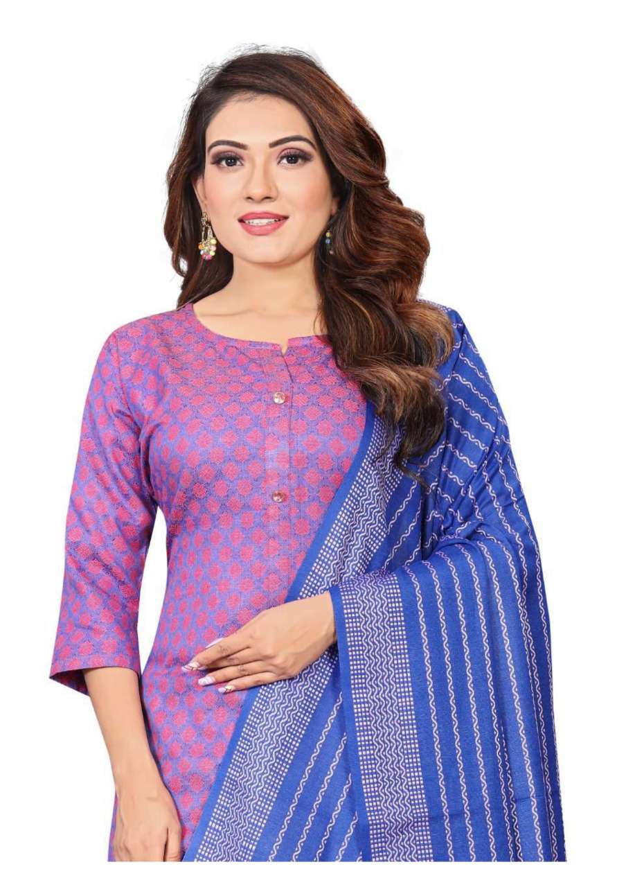 KT-505 HIT DESIGN BY INDIAN WOMEN DESIGNER COTTON STITCHED DRESS