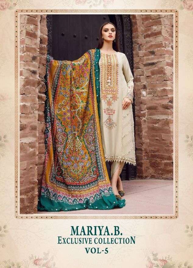 MARIYA.B. EXCLUSIVE COLLECTION 2510 BY SHREE FABS COTTON PAKISTANI DRESSES