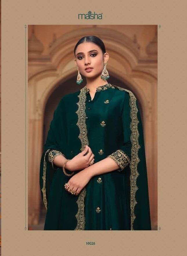 MASKEEN 10026 TO 10031 BY MAISHA VISCOSE GEORGETTE DRESSES