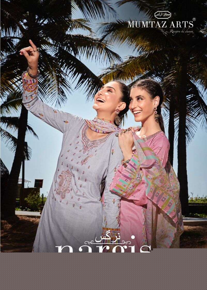 NARGIS BY MUMTAZ ARTS 19001 TO 19008 SERIES LAWN DIGITAL PRINTED DRESSES