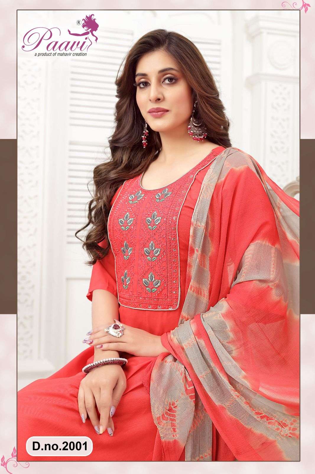 PANKH VOL-2 BY PAAVI 2001 TO 2008 SERIES RAYON PRINT DRESSES