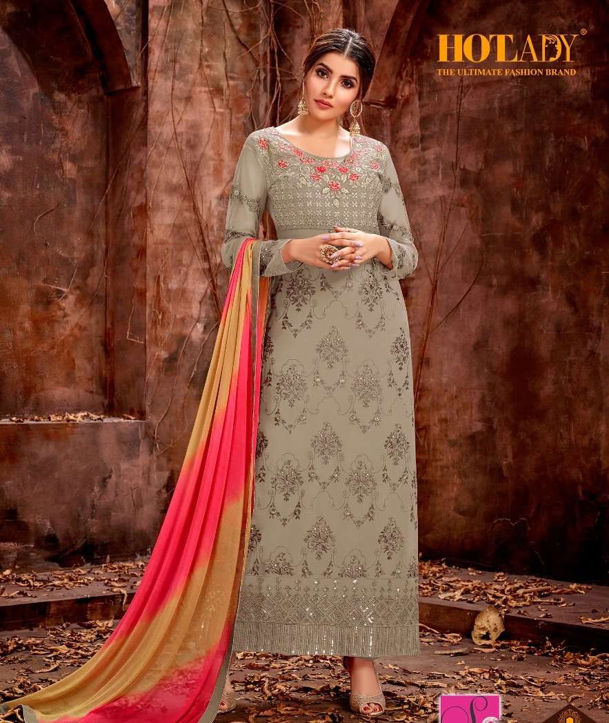  SALWAR KAMEEZ BY HOTLADY  DESIGNER GEORGETTE DRESSES