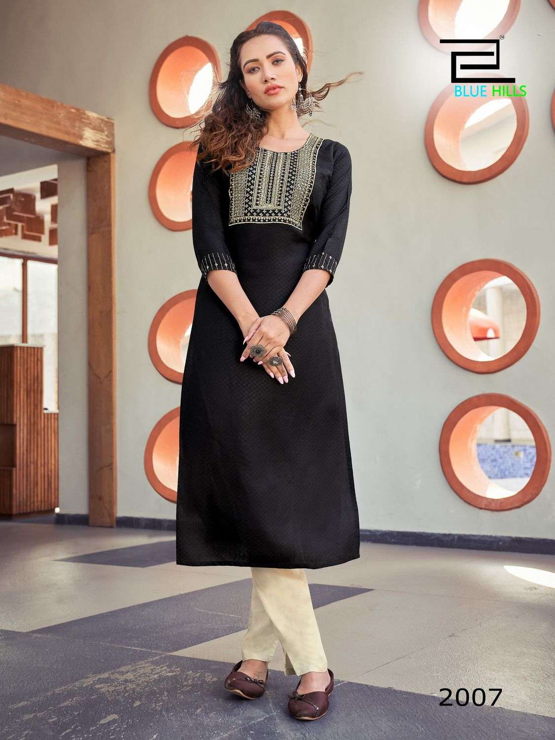 COLORBAR VOL-20 BY BLUE HILLS 1001 TO 1008 SERIES VISCOSE STITCHED KUTIS