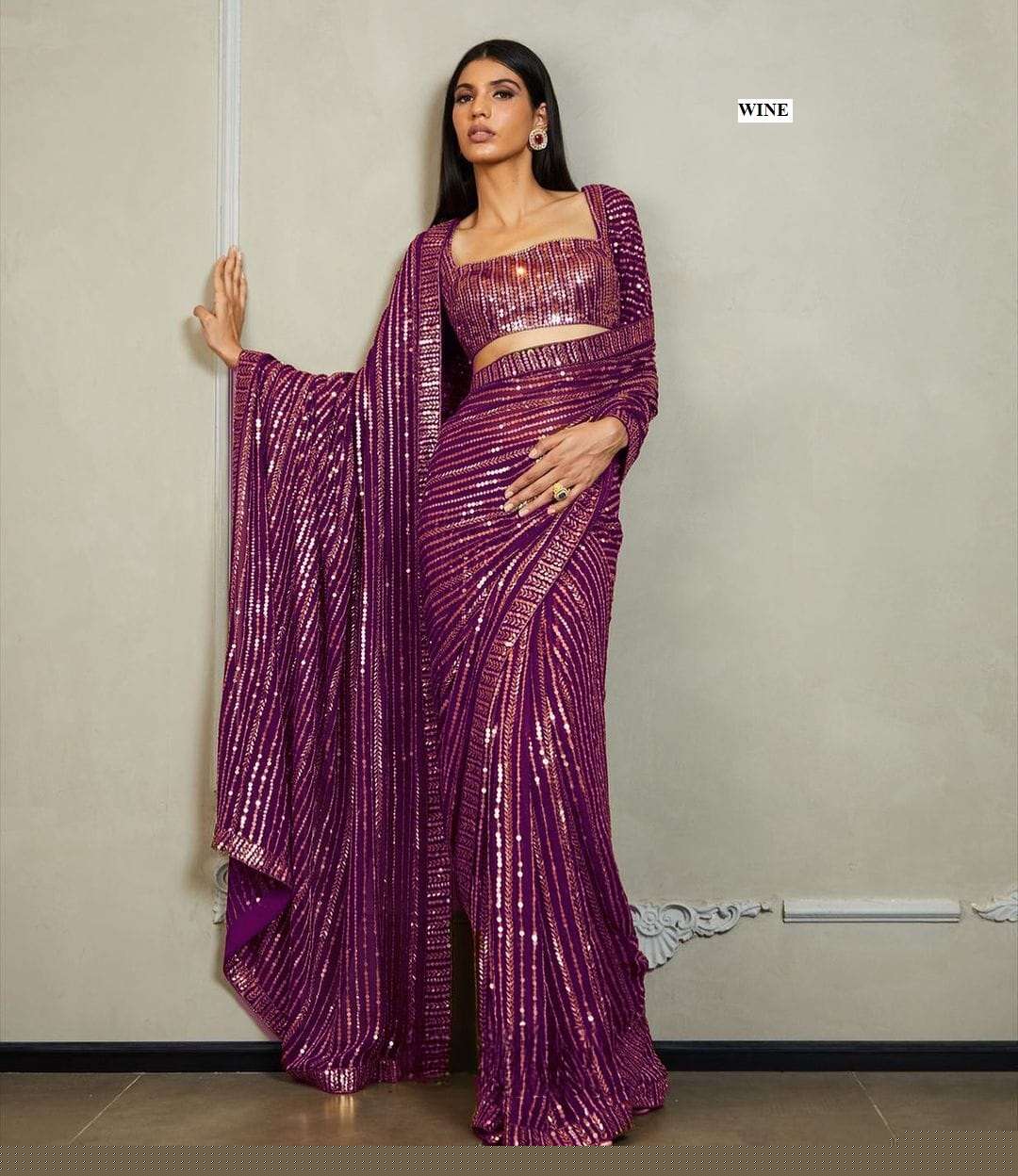 DF-3314 COLOURS BY ASLIWHOLESALE FANCY GEORGETTE DESIGNER SAREE