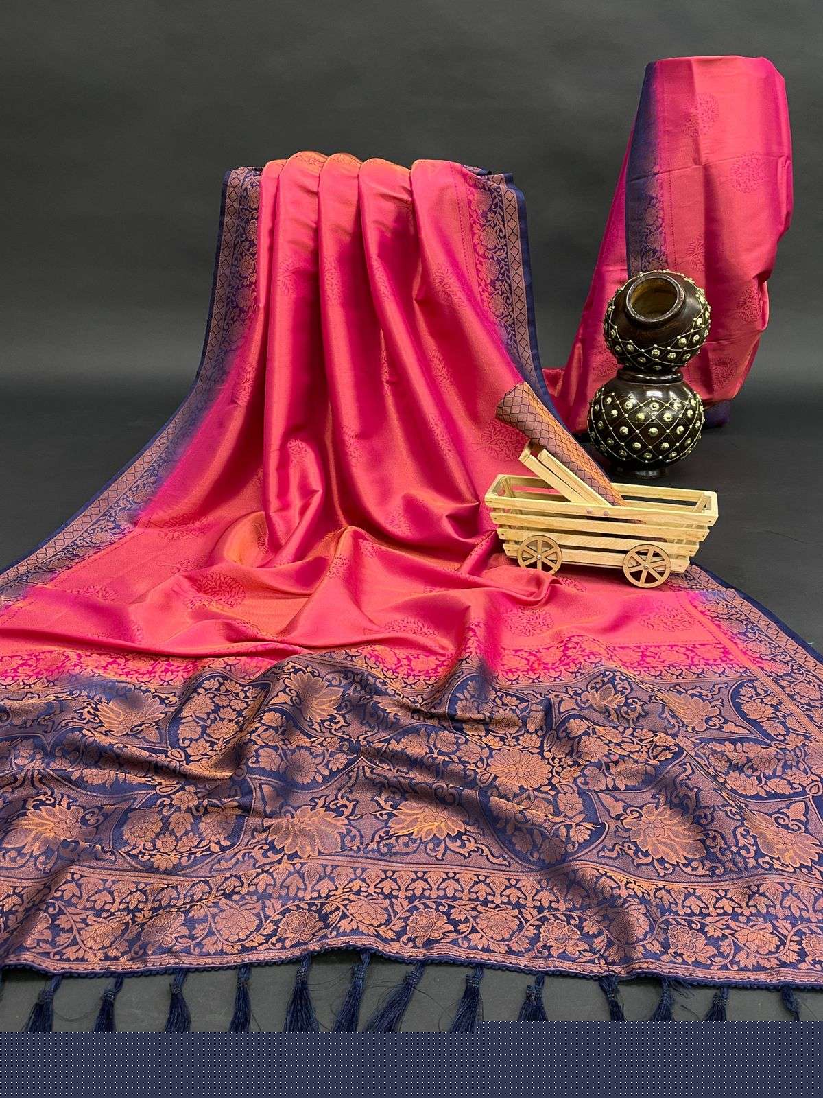 SAANVI 2D BY ASLIWHOLESALE DESIGNER KUBERA PATTU SILK SAREES