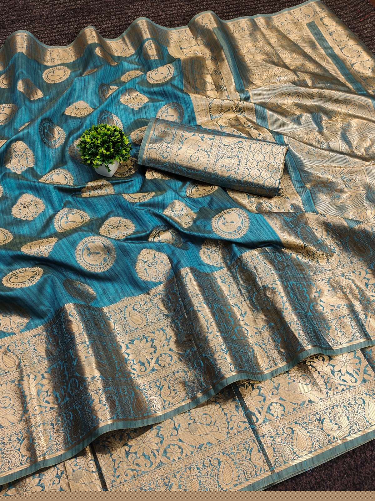 KAIRAVI  SILK BY ASLIWHOLESALE DESIGNER SOFT SILK ZARI WEAVING SAREES