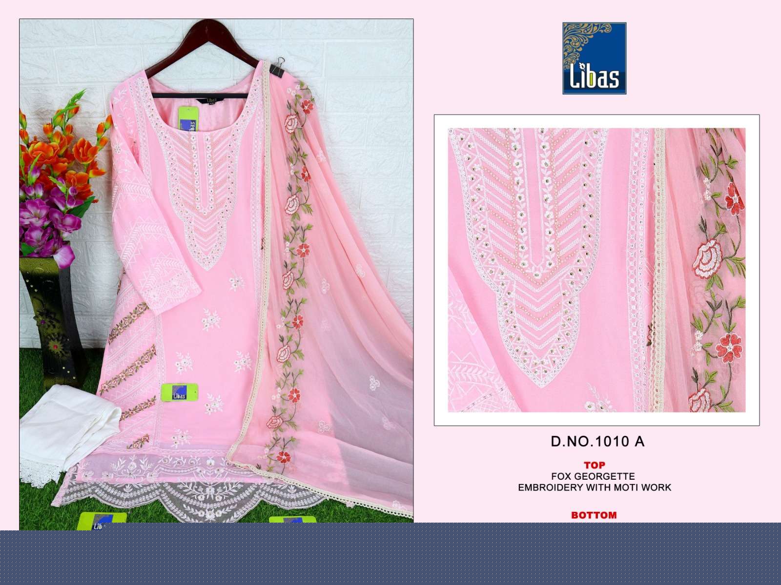 LIBAS 1010 COLOURS BY ASLIWHOLESALE HEAVY FAUX GEORGETTE DRESSES