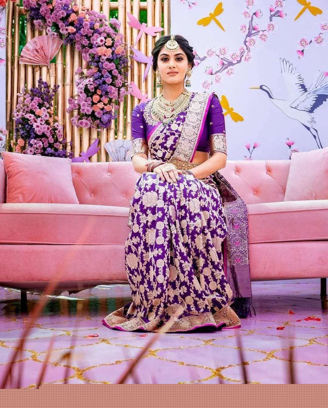 PARAMPARA SILK BY ASLIWHOLESALE DESIGNER SOFT ZARI SILK SAREES