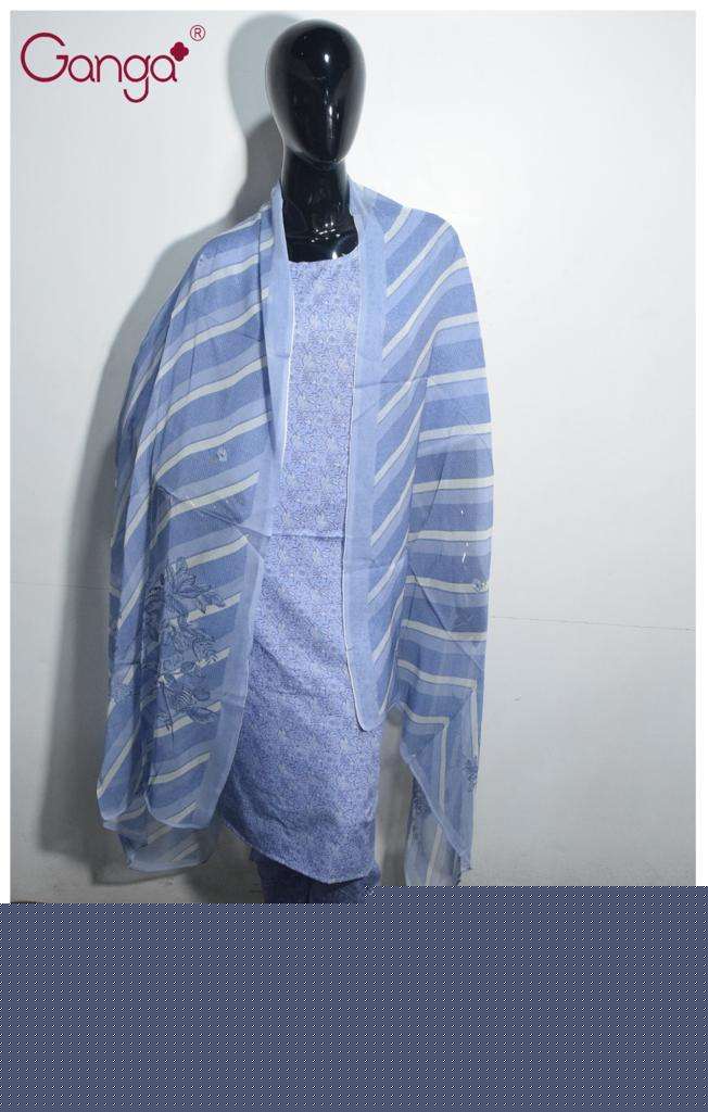 SOMA 1803 BY GANGA FASHIONS PREMIUM COTTON PRINTED WORK DRESSES