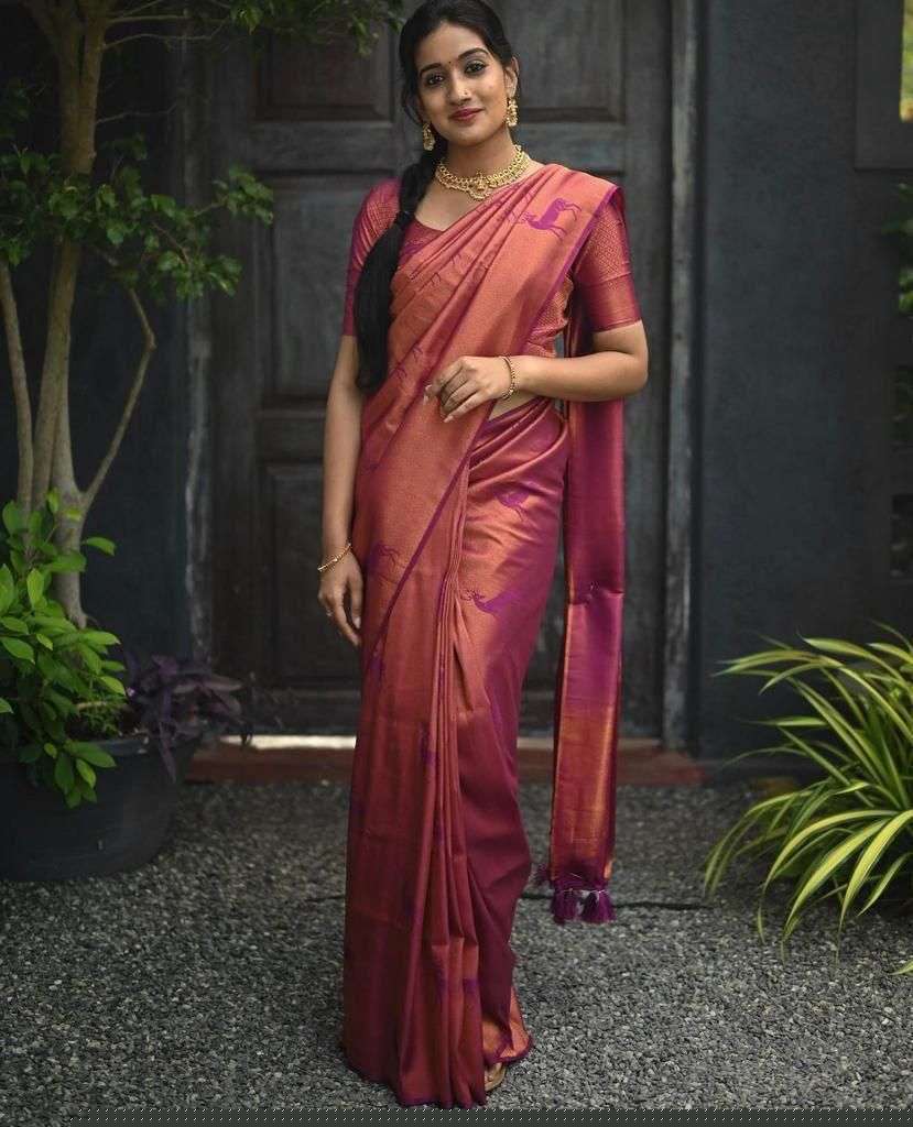 YAXIKA BY ASLIWHOLESALE FANCY SOFT LITCHI SILK DESIGNER SAREE