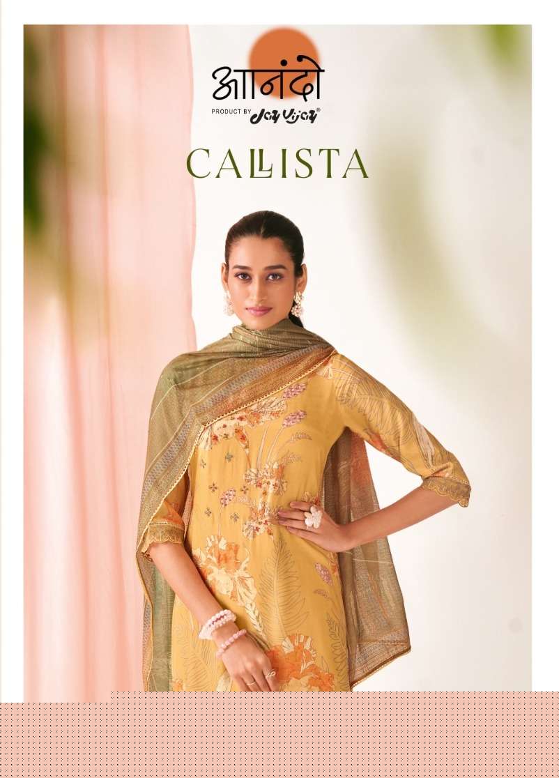CALISTA 3085 BY JAY VIJAY DESIGNER MUSLIN PRINT DRESSES