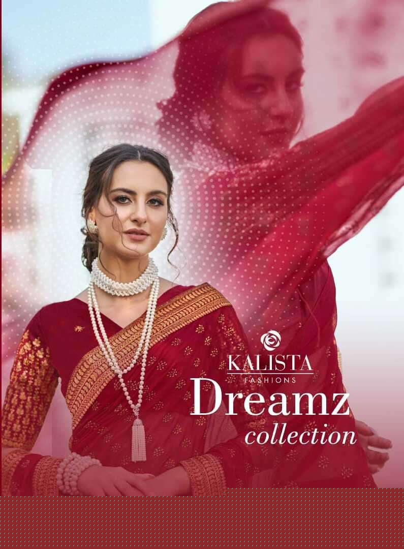 DREAMZ COLLECTION BY KALISTA FASHION 47362 TO 47368 SERIES FANCY SAREES