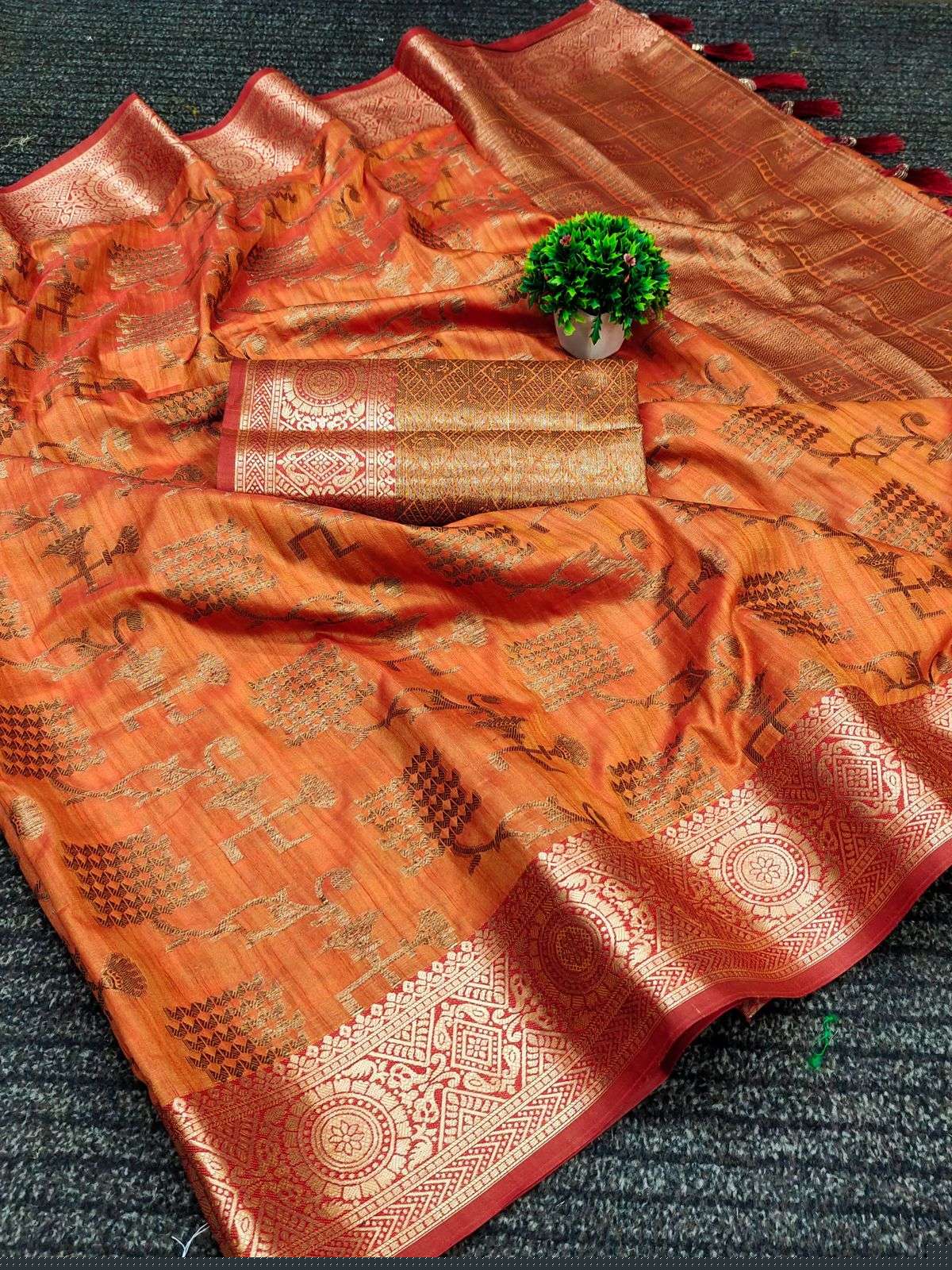 KARUNA SILK-2 BY ASLIWHOLESALE DESIGNER ZARI SOFT SILK SAREES