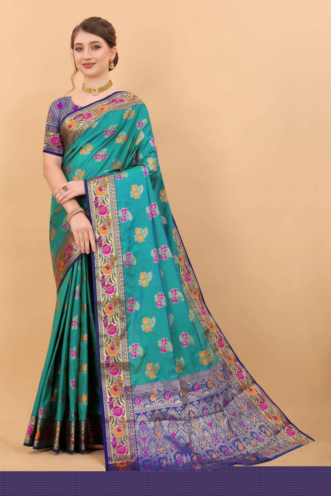 MNX VOL-35 BY ASLIWHOLESALE DESIGNER SOFT SILK ZARI WEAVING SAREES