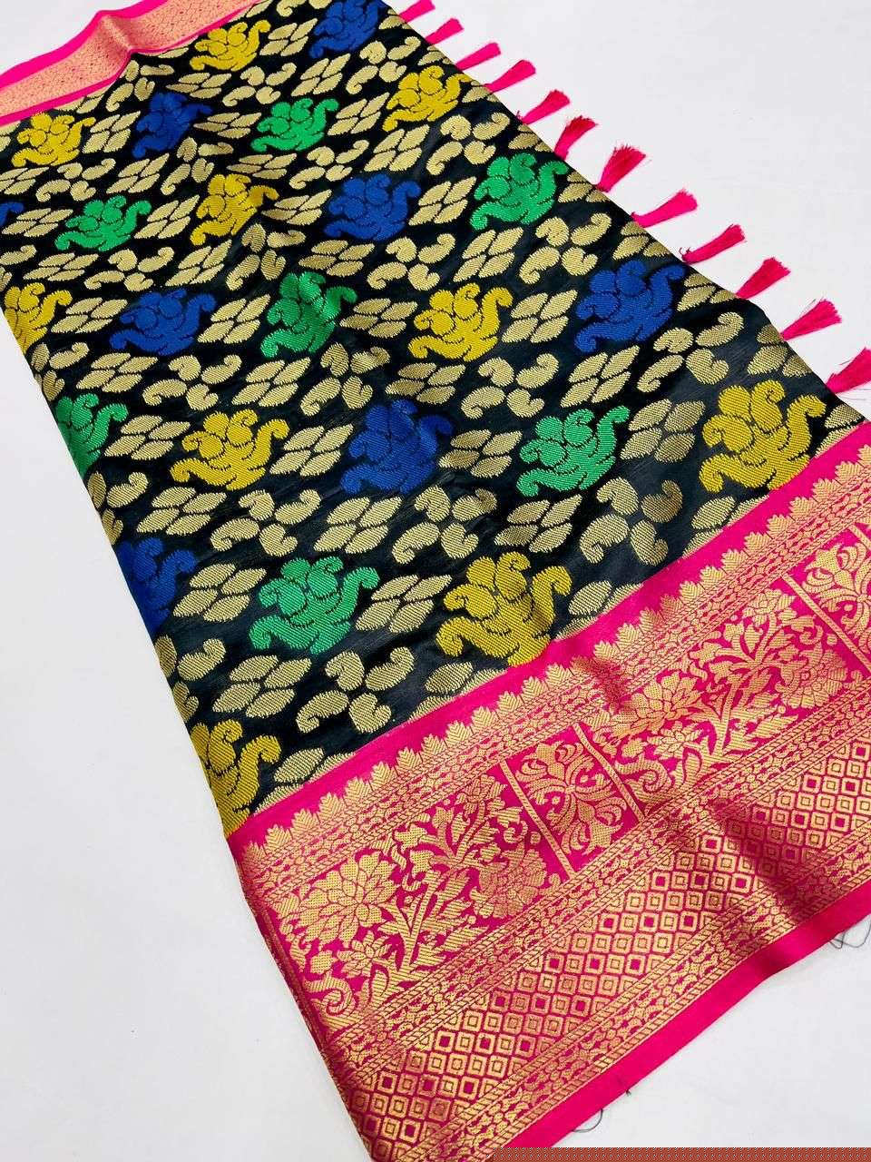 CHARU VOL-77 BY ASLIWHOLESALE DESIGNER BANARASI SILK SAREES