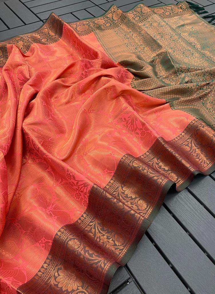 CHARU VOL-88 BY ASLIWHOLESALE DESIGNER KANJIVARAM SILK SAREES