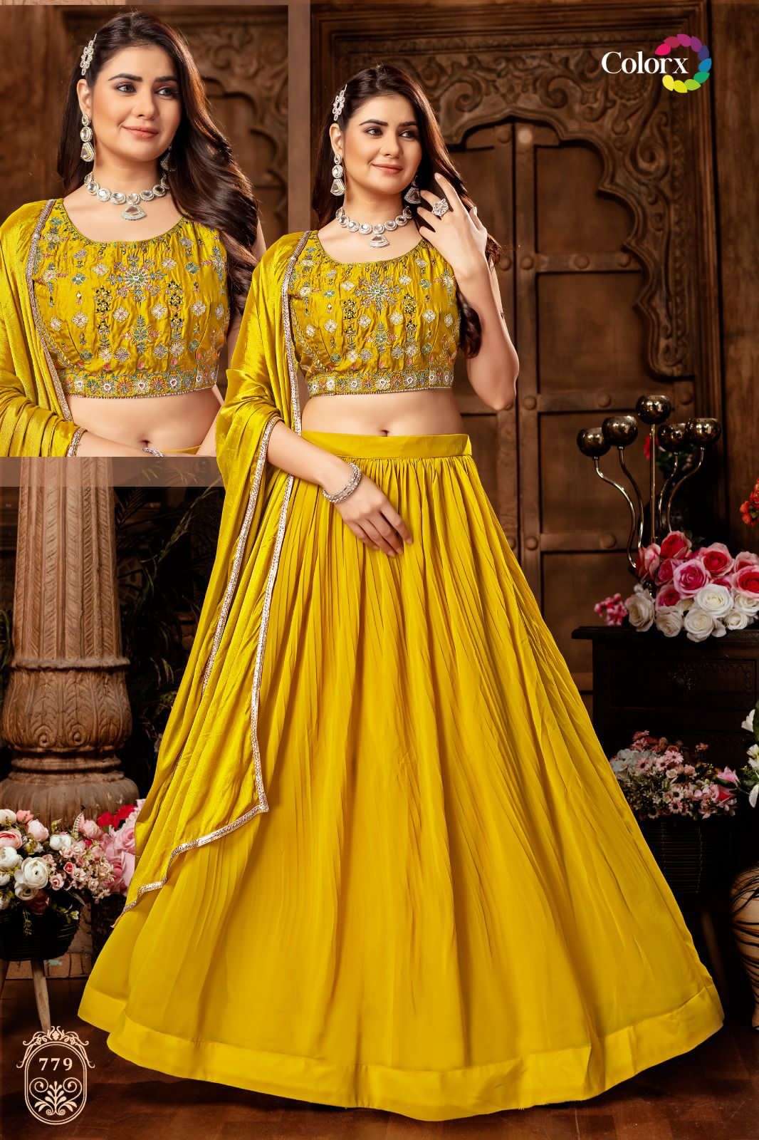 COLORX KAYA VOL-4 BY ASLIWHOLESALE FANCY GIRLIS MUSLIN PRINT LEHENGAS