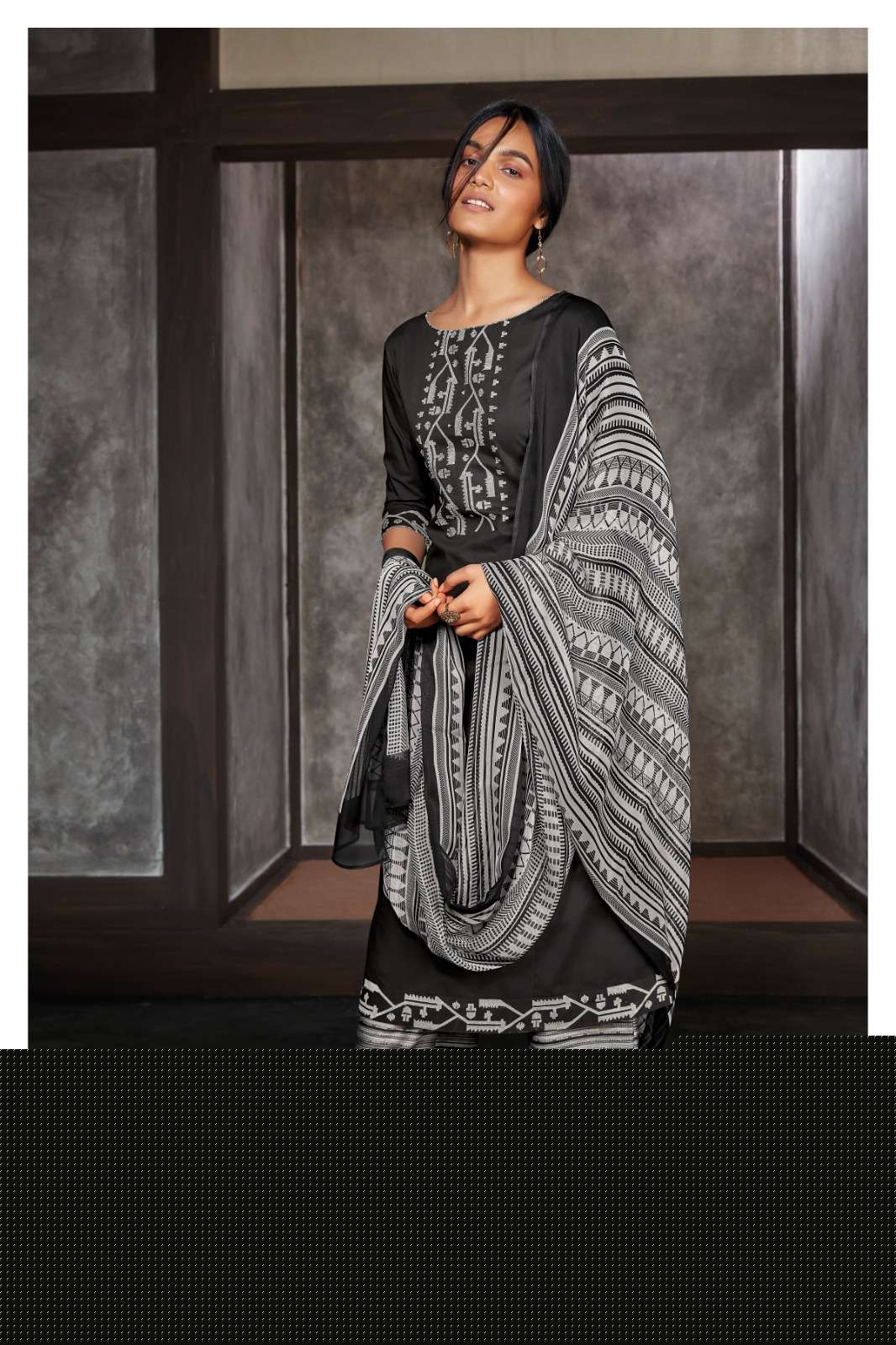 ISHANI 1827 BY GANGA FASHIONS PREMIUM COTTON PRINTED WORK DRESSES