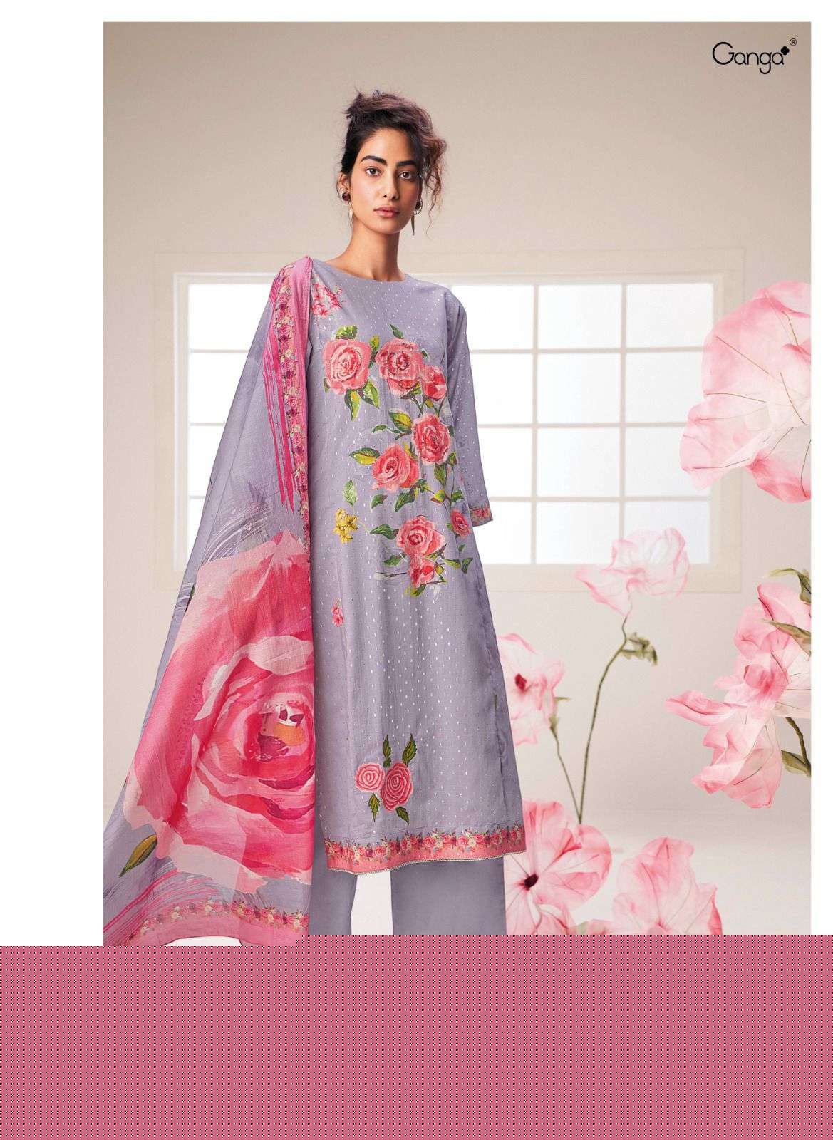 MALSA BY GANGA FASHIONS HEAVY PREMIUM COTTON PRINTED WORK DRESSES
