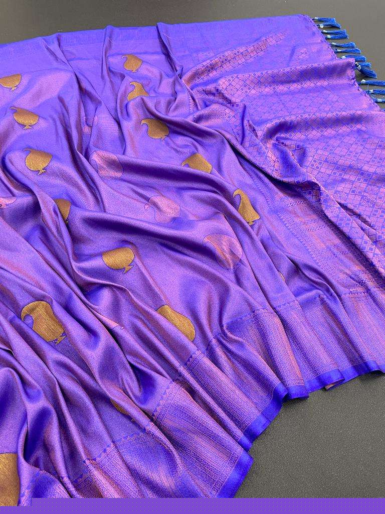 MANGO BY ASLIWHOLESALE DESIGNER KUBERA PATTU SILK SAREES