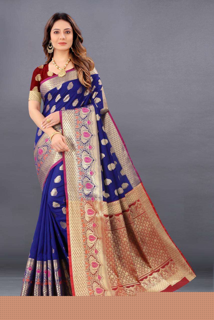 MNX VOL-39 BY ASLIWHOLESALE DESIGNER SOFT SILK ZARI WEAVING SAREES
