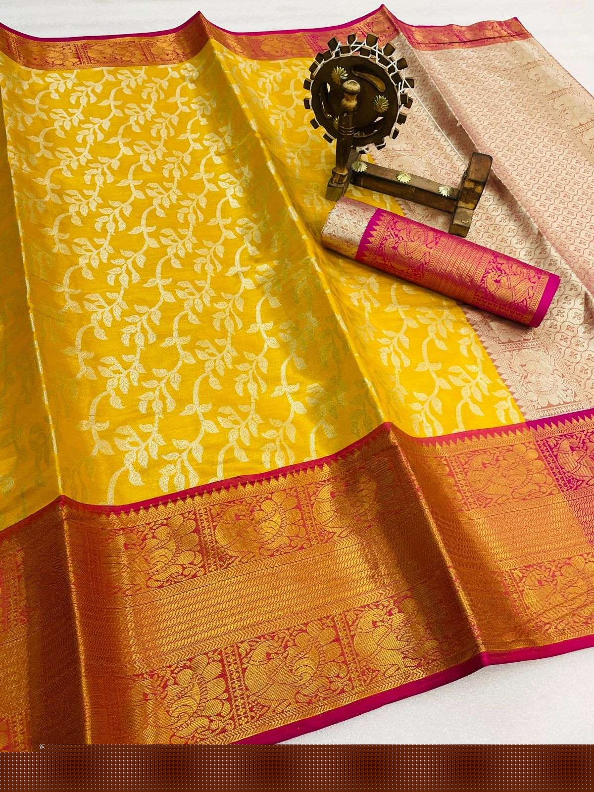 PUSHARAJ SILK BY ASLIWHOLESALE DESIGNER ZARI SOFT SILK SAREES