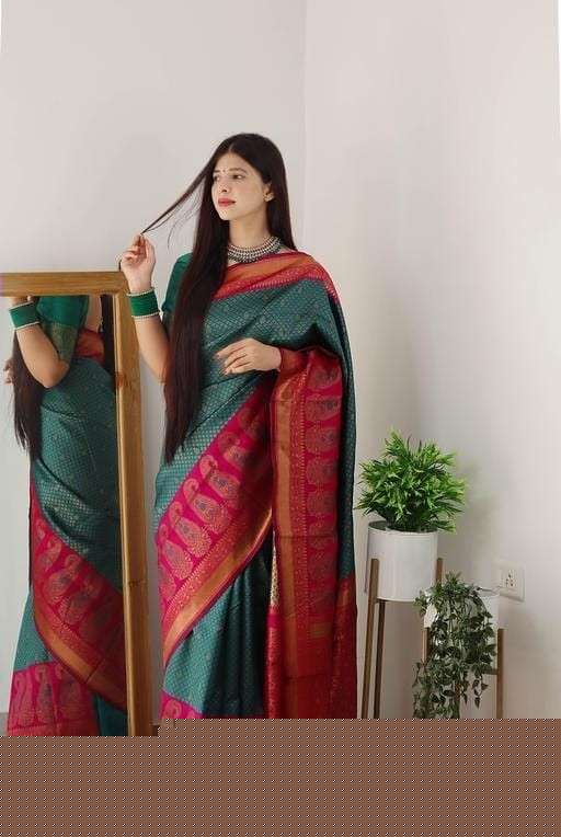 RASHMIKA SILK BY ASLIWHOLESALE DESIGNER SOFT LITCHI SILK SAREES